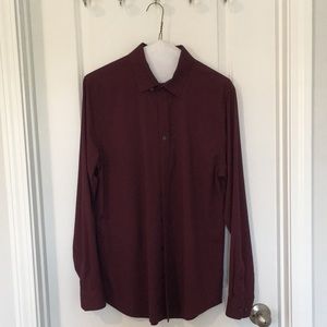Express Dress Shirts - Burgundy